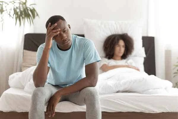 Man upset about ED symptoms Plaistow