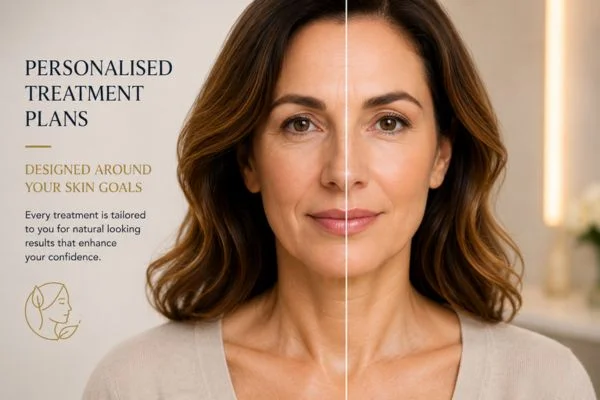 Before and after results of Collagen Lift Therapy Plaistow